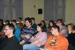 Uczestnicy projektu podczas warsztatów „Jak przygotować i przeprowadzić relację świadka historii?", 5 II 2014 r., Rzeszów 